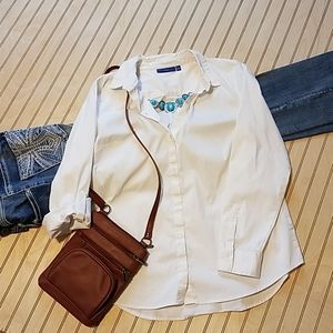 Classic white blouse